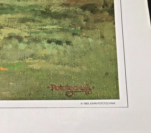 c1983 Lithography Print Artist John Pototschnik Dallas Texas Belt Line Road 1916 - Picture 4 of 11
