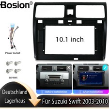 10.1''Haupteinheit Auto Radio Blende Maske Rahmen&Kabel Für Suzuki Swift 2003-10