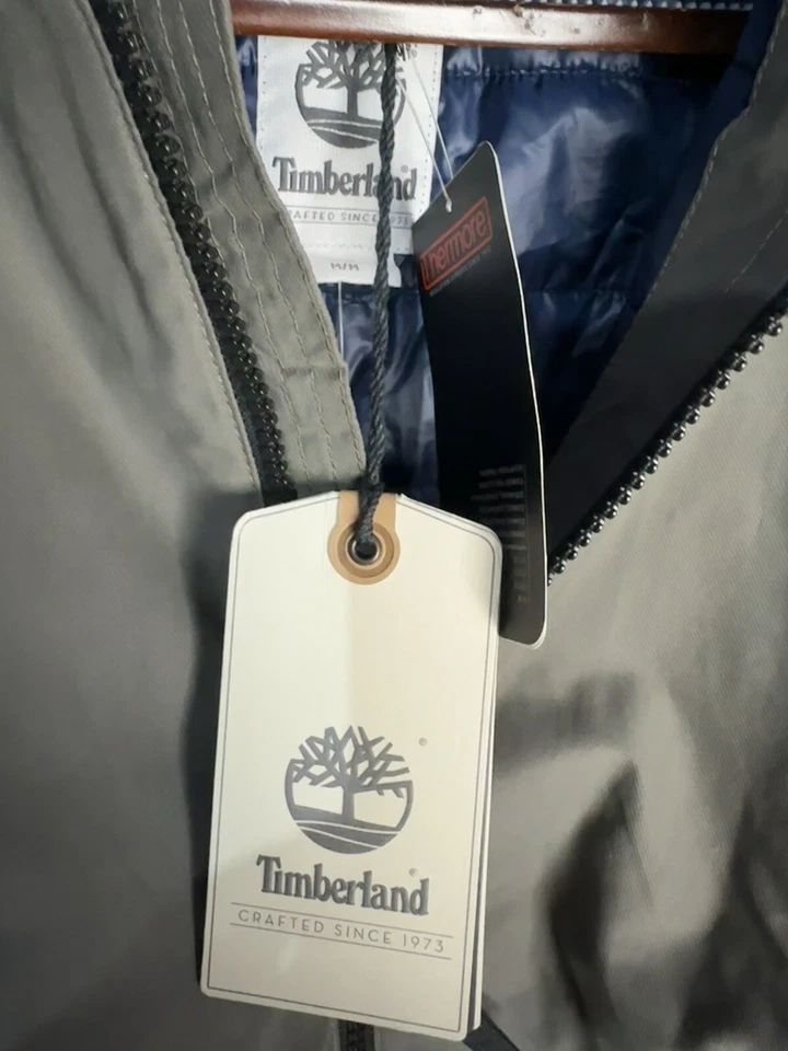 Timberland Mens 3-in-1 Scar Ridge Jacket Size Medium M Grey Blue Waterproof BNWT - Image 3 of 4