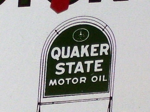 SIGNO TERMÓMETRO TALLER REPARACIÓN DE AUTOMÓVILES QUAKER STATE MOTOR OIL - GASOLINA Hecho en EE. UU. - Imagen 4 de 12