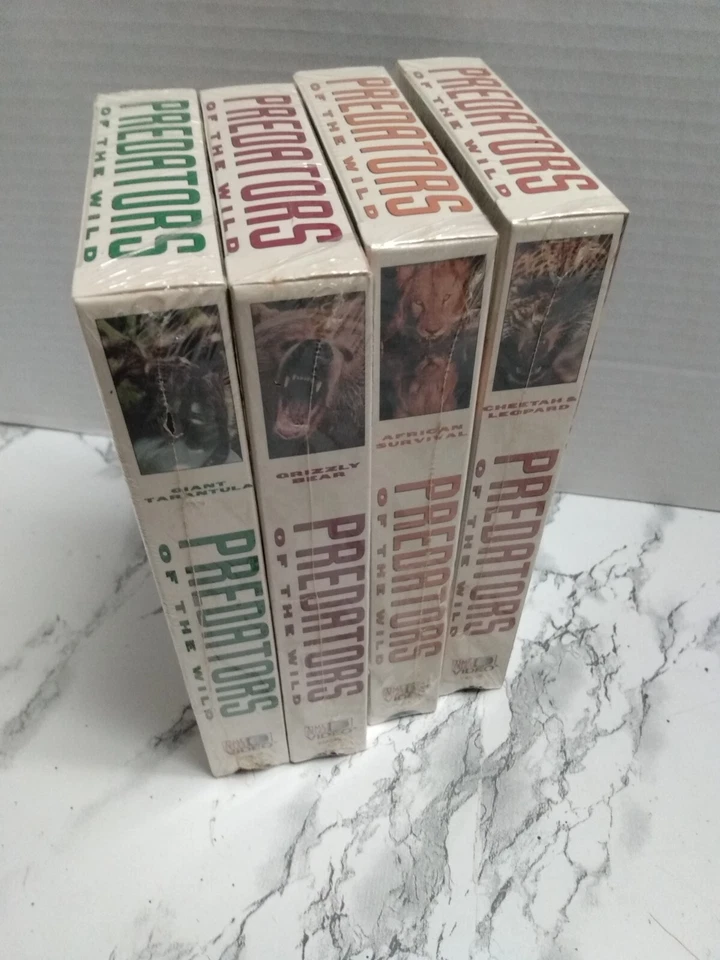 (4) Predators Of The Wild Vhs,New,sealed! - Image 4 of 4