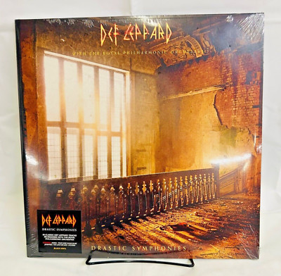 Def Leppard - Drastic Symphonies - Black Vinyl LP - New/Sealed