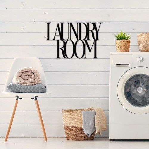Scritta Laudry Room Scritta In Legno Da Appendere Scritta Arredo Casa Moderna - Imagen 4 de 30