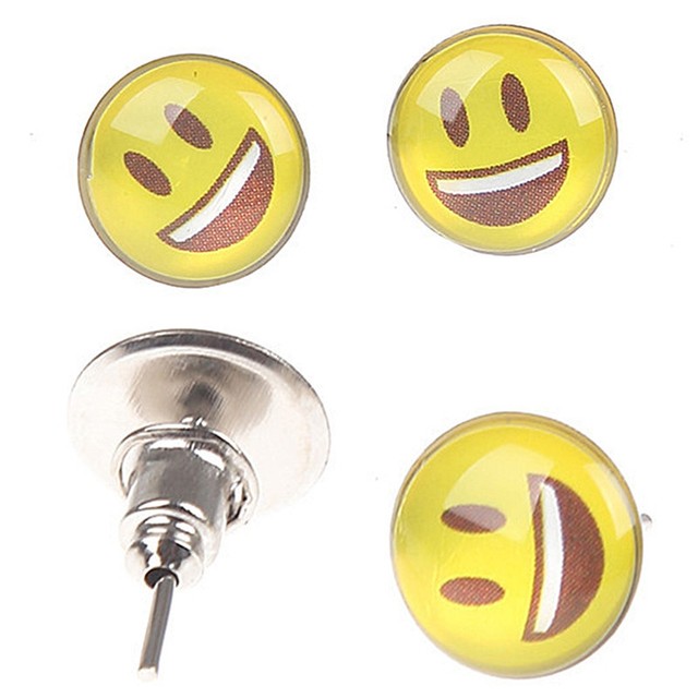 36 Pairs Cute Yellow Smiley Face Earrings Set Round Emoticons Emoji 36 Pairs Cute Yellow Smiley Face Earrings Set Round Emoticons Emoji Ear Studs Wb