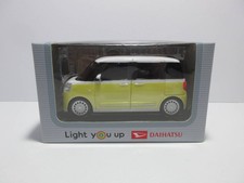 Mini car Daihatsu 2nd generation Move Canvas White Pearl x Citrus Yellow