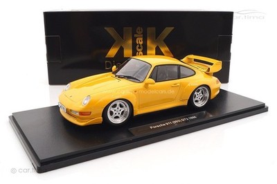 Porsche 911 (993) GT2 Speedgelb Speedline KK Scale 1:18 KKDC181422S