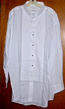 NEW Neil Allyn Tuxedo Formal Wear Shirt Wing Collar Pleated Front Size 3XL 34/35