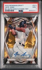 2022 BOWMAN DRAFT BOWMAN INVICTA #BI10 JACE JUNG 41/50 PSA 9