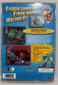Megaman X4 - Sega Saturn - No Manual - Original Case + Game Only