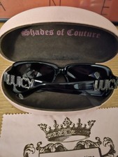 Juicy Coutour Eat Candy “Shades Of Couture” Sunglasses Be Silly Black Aviators Juicy couture sunglasses be - Gem main image 4