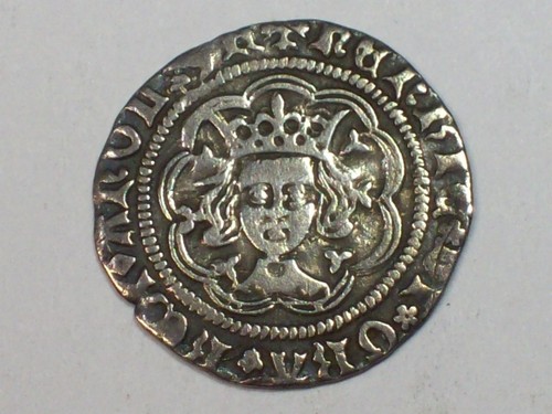 1422-1461 England Half Groat - Henry VI VF SP# 1862 SN8845