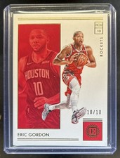 2019-20 Panini National Treasures Eric Gordon Jersey Number Gold #/10