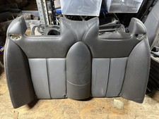 Saab 9-3 93 Anniversary Convertible Rear Back Seat 2007/2008 Black/grey Leather