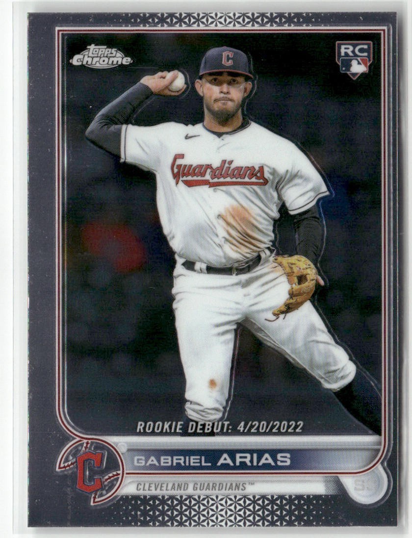 2022 Topps Chrome Update Series - Rookie Debut Gabriel Arias #USC14 (RC)