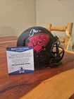 Tyreek Hill Signed Autographed Chiefs Eclipse Rep FS Helmet Beckett