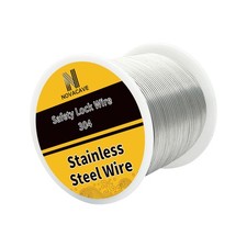 304 Stainless Steel Wire 1lb Spool, 16 Gauge for Jewelry 1.3 MM, Silver