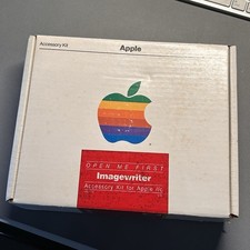 Vintage Apple IIC Imagewriter Printer Accessory Kit A2C4515 - No Cord