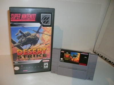 Super Nintendo Desert Strike The Return to the Gulf  (Modul),USA,guter Zustand
