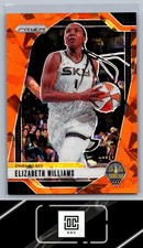 2024 Panini Prizm WNBA #24 Elizabeth Williams Ice Orange Prizms