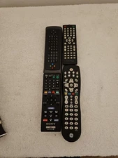 Lot of 4 Remote Controls for working Various Usages All Missing Backs