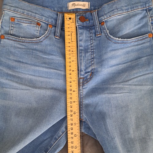 Madewell Cali Demi Boot in Light Wash High Rise Stretch Denim Gr. 29 - Bild 12 von 15