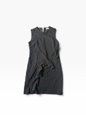 Alc Clarence Asymmetrical Dress Womens 8 Little Black Dress Lbd Sleeveless
