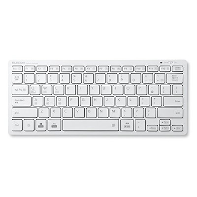 ELECOM Bluetooth Tastatur Stromabnehmer Typ Leicht Multi-OS Kompatibel iPad