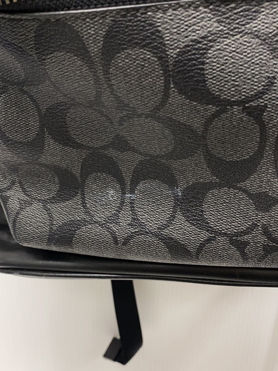 COACH Backpack PVC GRY Patterned 2736 - image 7