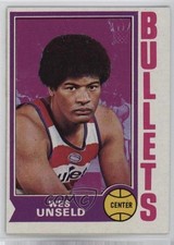 1974-75 Topps Wes Unseld #121 HOF 0d6c