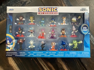 Sonic The Hedgehog Nano MetalFigs Series 1 Metal Die Cast 18 Figures Jada #35642