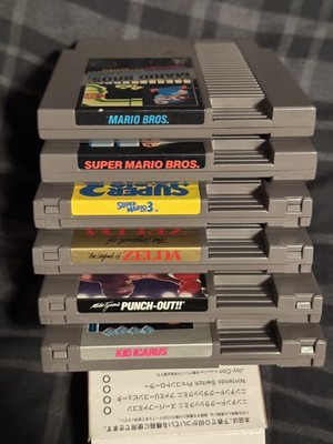 Kid Icarus Mike Tyson Punch-Out! Legend Of Zelda Super Mario Bros. Nintendo NES