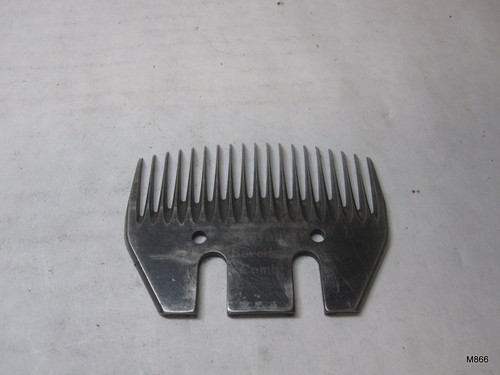 Sullivan's 19 Tooth Bevelled Comb [ 3-1/8" x 2-3/8" x 1/16" ] Standard Goat Comb