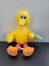 Sesame Street Big Bird Plush Stuffed Animal Yellow 15" NEW Large Toy Factory
