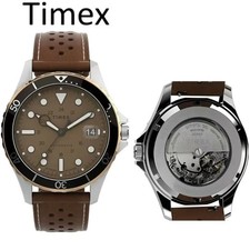 TIMEX Watch Automatic Mechanical Male Stainless Steel Scratch Proof Waterproof