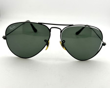 Vintage B L RAY-BAN Aviators Sunglasses Bausch  Lomb 58mm READ - Needs Repair