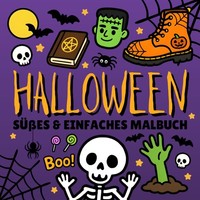 Halloween Malbuch FüR Kinder & Erwachsene - Ausmalbuch Geister, KüRbisse, Hexen