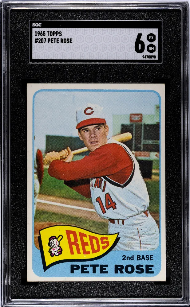 1965 Topps Pete Rose #207 SGC 6
