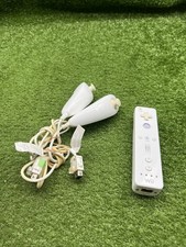 Original Nintendo Wii Remote OEM RVL-003 White  2 Rvl-004 Nunchuck.  26