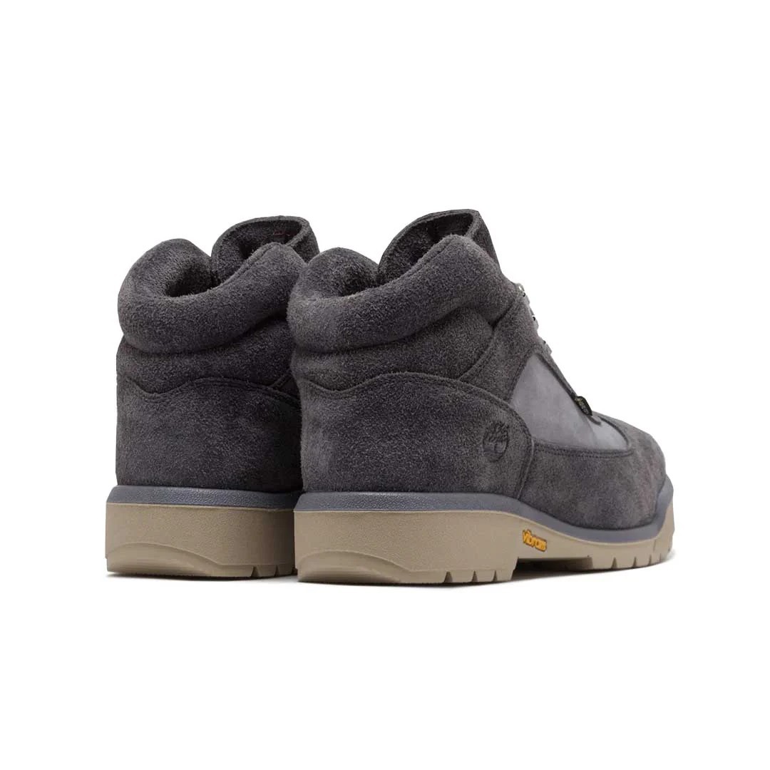 Timberland Mid GTX Gore-Tex Vibram Field Boots Grey Suede Size 10