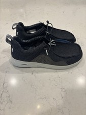 Hey Dude Wally HEY20 Mesh Black/Monument Grey Men  s Size 7 NEW
