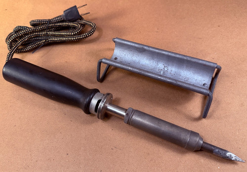NICE - Vintage American Beauty 3138 Soldering Iron 110 Watt w/ Stand - 3/8" Tip