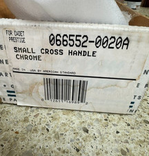 AMERICAN STANDARD- TWO- SMALL CROSS HANDLE CHROME- 066552-0020A