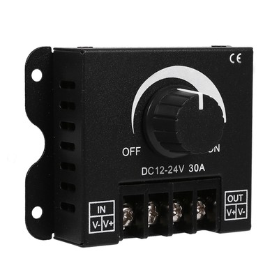 12V-24V 30A LED-Schalter-Dimmer-Controller mit manueller Bedienung Lichtleisten