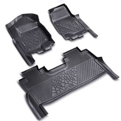 Toyota 4Runner 2003-2009 Floor Mats-Custom-Fit, All-Weather, Odorless, Non-Slip