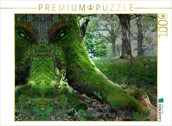 Calvendo Puzzle The Observer | 1000 Pieces, Finished Size 25.2 × 18.9 In (64 × 4-image