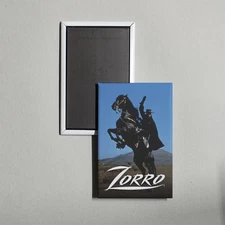Zorro Mini TV Show Poster Fridge Locker Magnet