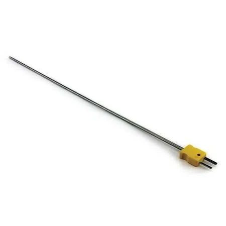 Dayton 36Gk71 Thermocouple Probe,K,12In,Inconel,22 Awg