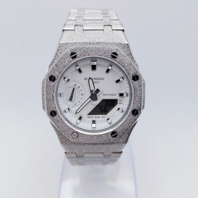【G-SHOCK】GMA-S2100-7AJF G-SHOCK GMA-S2100-7AJF Full Metal Custom Frost Silver Aftermarket