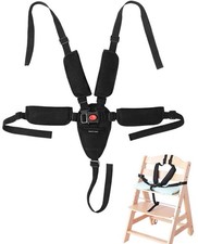 Universal 5 Point Harness Baby Seat Belt Adjustable Baby Safety Strap for High