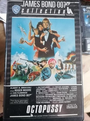 VHS Rarität: JAMES BOND 007: OCTOPUSSY  (1983) MIT Roger Moore 